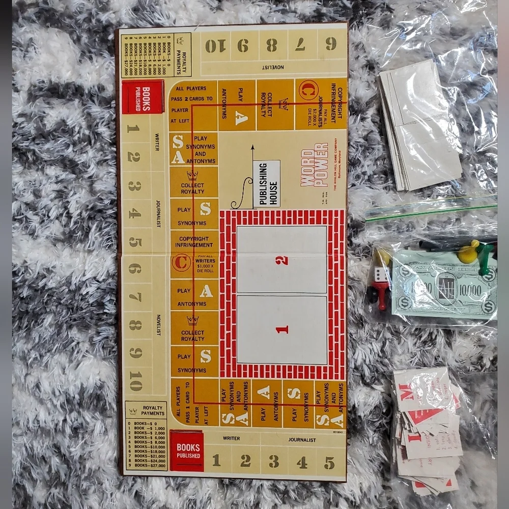 The Game of Word Power Board Game